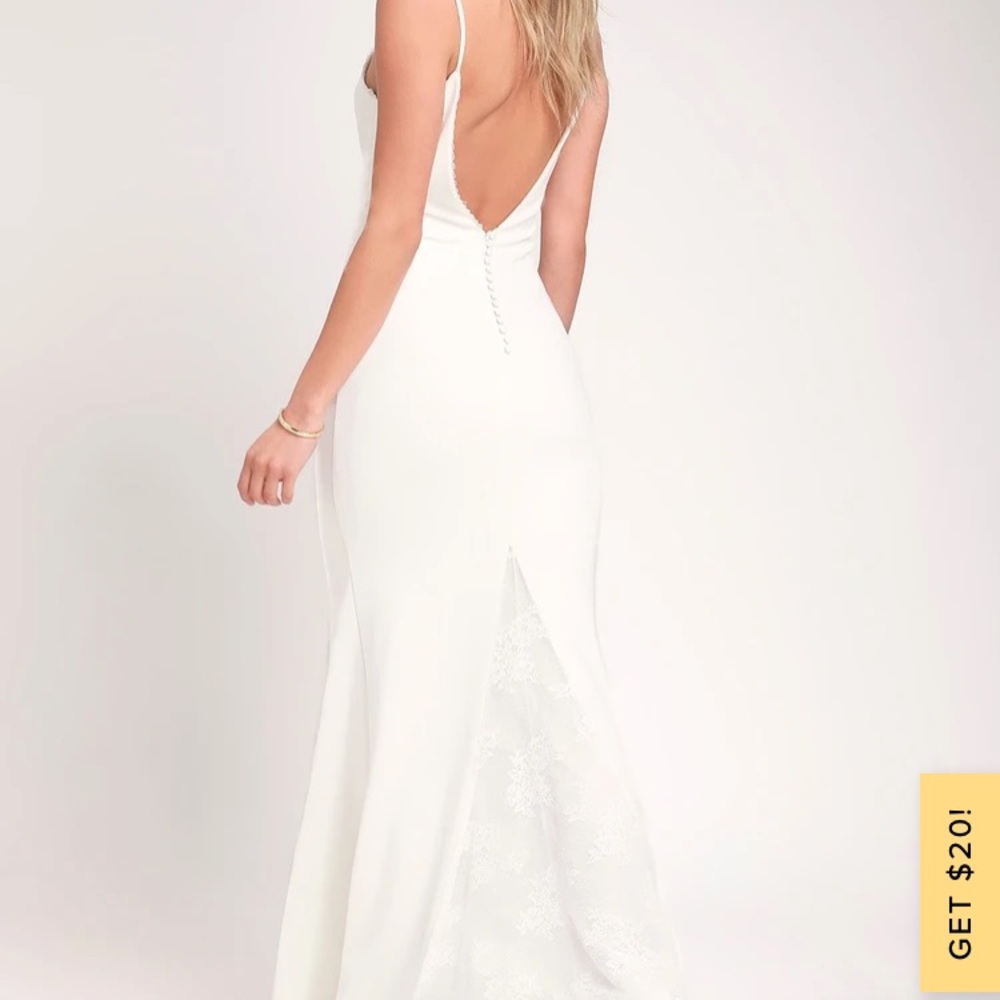Lulus Tatianna Wedding Dress